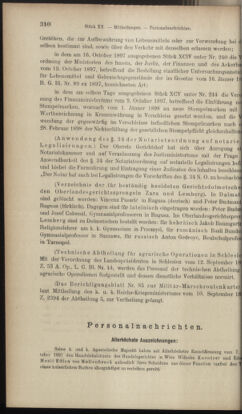 Verordnungsblatt des K.K. Justizministeriums 18971029 Seite: 6