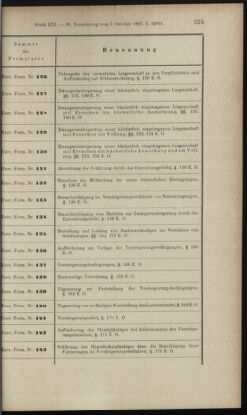 Verordnungsblatt des K.K. Justizministeriums 18971110 Seite: 11