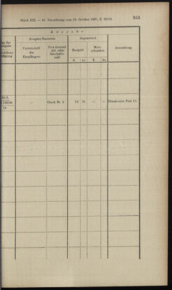 Verordnungsblatt des K.K. Justizministeriums 18971110 Seite: 41