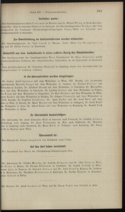 Verordnungsblatt des K.K. Justizministeriums 18971110 Seite: 47