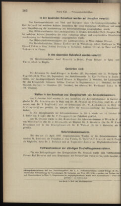 Verordnungsblatt des K.K. Justizministeriums 18971110 Seite: 48