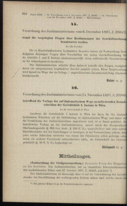 Verordnungsblatt des K.K. Justizministeriums 18971214 Seite: 4