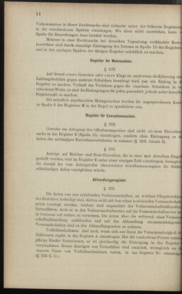 Verordnungsblatt des K.K. Justizministeriums 18971214 Seite: 46