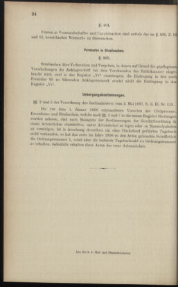 Verordnungsblatt des K.K. Justizministeriums 18971214 Seite: 56