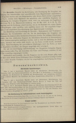 Verordnungsblatt des K.K. Justizministeriums 18971223 Seite: 11