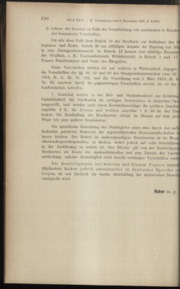 Verordnungsblatt des K.K. Justizministeriums 18971223 Seite: 4