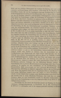 Verordnungsblatt des K.K. Justizministeriums 18971231 Seite: 116