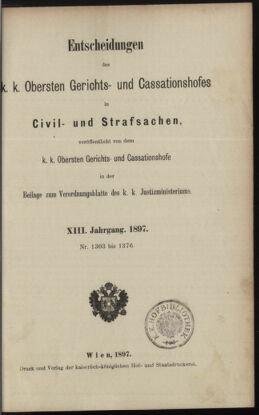 Verordnungsblatt des K.K. Justizministeriums 18971231 Seite: 25