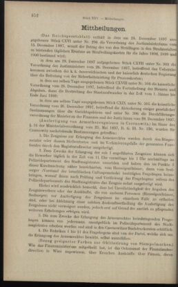 Verordnungsblatt des K.K. Justizministeriums 18971231 Seite: 8