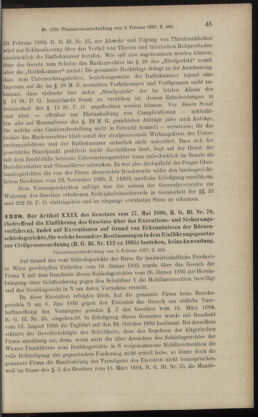 Verordnungsblatt des K.K. Justizministeriums 18971231 Seite: 85