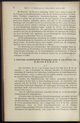 Verordnungsblatt des K.K. Justizministeriums 18990114 Seite: 23