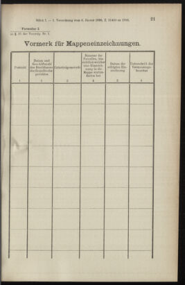 Verordnungsblatt des K.K. Justizministeriums 18990114 Seite: 42