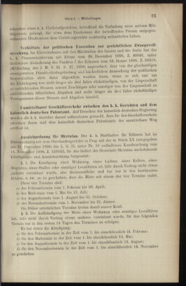 Verordnungsblatt des K.K. Justizministeriums 18990114 Seite: 44