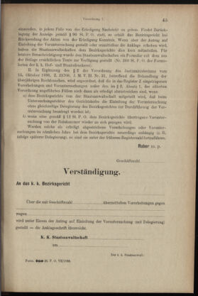 Verordnungsblatt des K.K. Justizministeriums 18990215 Seite: 4