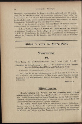 Verordnungsblatt des K.K. Justizministeriums