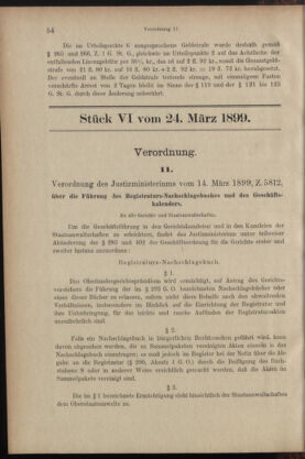 Verordnungsblatt des K.K. Justizministeriums