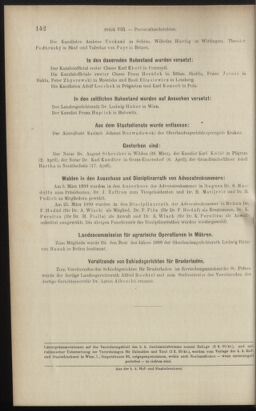 Verordnungsblatt des K.K. Justizministeriums 18990429 Seite: 19