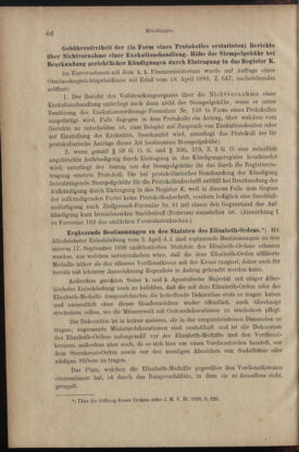 Verordnungsblatt des K.K. Justizministeriums 18990429 Seite: 5