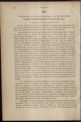 Verordnungsblatt des K.K. Justizministeriums 18990615 Seite: 5