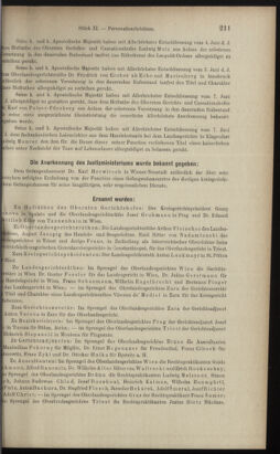 Verordnungsblatt des K.K. Justizministeriums 18990615 Seite: 81