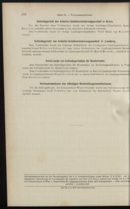 Verordnungsblatt des K.K. Justizministeriums 18990615 Seite: 86