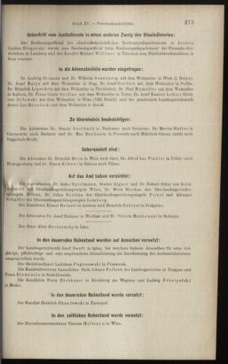 Verordnungsblatt des K.K. Justizministeriums 18990811 Seite: 18