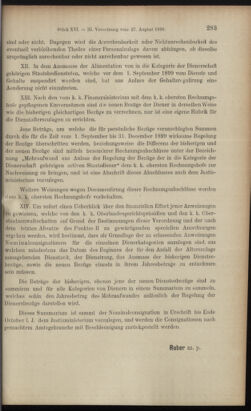 Verordnungsblatt des K.K. Justizministeriums 18990830 Seite: 19