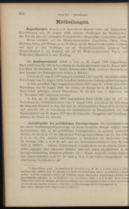 Verordnungsblatt des K.K. Justizministeriums 18990830 Seite: 20