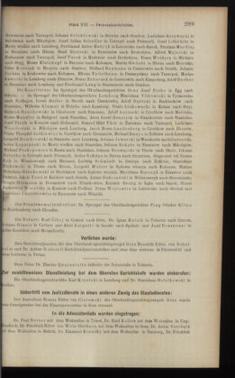 Verordnungsblatt des K.K. Justizministeriums 18990830 Seite: 25