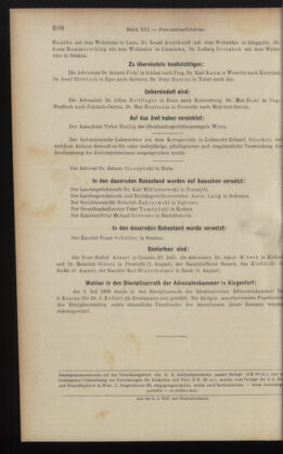 Verordnungsblatt des K.K. Justizministeriums 18990830 Seite: 26