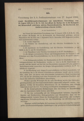 Verordnungsblatt des K.K. Justizministeriums 18990830 Seite: 6