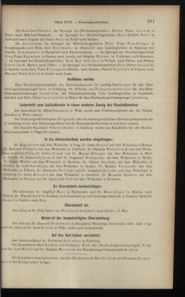 Verordnungsblatt des K.K. Justizministeriums 18990929 Seite: 21