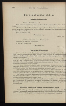 Verordnungsblatt des K.K. Justizministeriums 18991013 Seite: 18