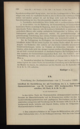 Verordnungsblatt des K.K. Justizministeriums 18991109 Seite: 13