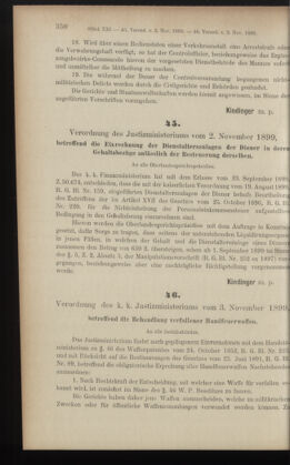 Verordnungsblatt des K.K. Justizministeriums 18991109 Seite: 17