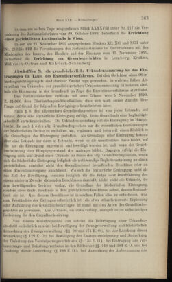 Verordnungsblatt des K.K. Justizministeriums 18991127 Seite: 15