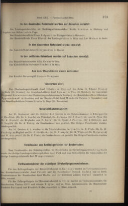 Verordnungsblatt des K.K. Justizministeriums 18991127 Seite: 25