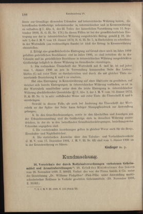 Verordnungsblatt des K.K. Justizministeriums 18991222 Seite: 12