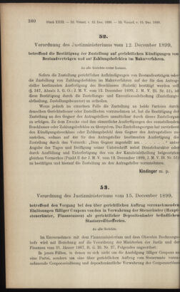 Verordnungsblatt des K.K. Justizministeriums 18991222 Seite: 21