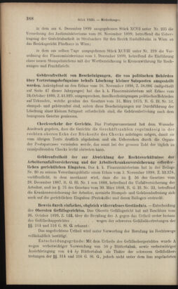 Verordnungsblatt des K.K. Justizministeriums 18991222 Seite: 29