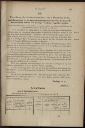 Verordnungsblatt des K.K. Justizministeriums 18991222 Seite: 3