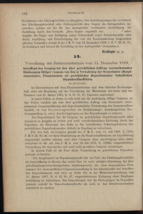 Verordnungsblatt des K.K. Justizministeriums 18991222 Seite: 6