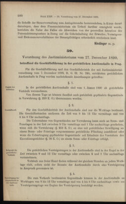 Verordnungsblatt des K.K. Justizministeriums 18991229 Seite: 26