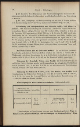 Verordnungsblatt des K.K. Justizministeriums 19000117 Seite: 10