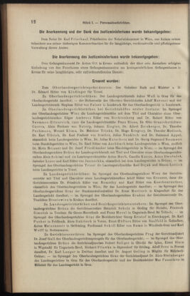 Verordnungsblatt des K.K. Justizministeriums 19000117 Seite: 12