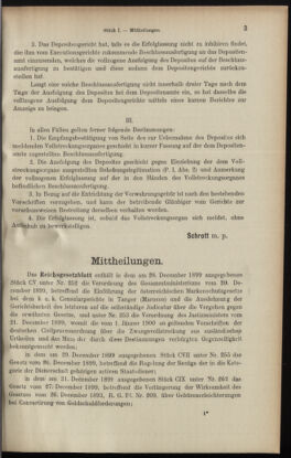 Verordnungsblatt des K.K. Justizministeriums 19000117 Seite: 3