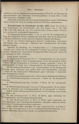 Verordnungsblatt des K.K. Justizministeriums 19000117 Seite: 5