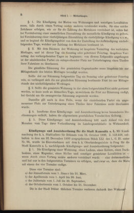 Verordnungsblatt des K.K. Justizministeriums 19000117 Seite: 8