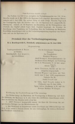 Verordnungsblatt des K.K. Justizministeriums 19000228 Seite: 21