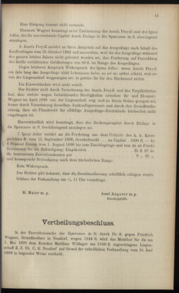 Verordnungsblatt des K.K. Justizministeriums 19000228 Seite: 23